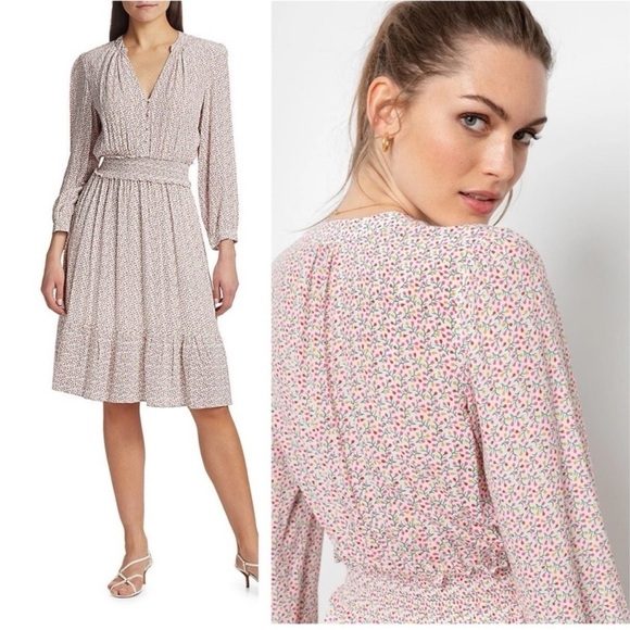 Rails Renata Flower Vines Floral Summer Midi Dress Size Medium - Picture 1 of 11